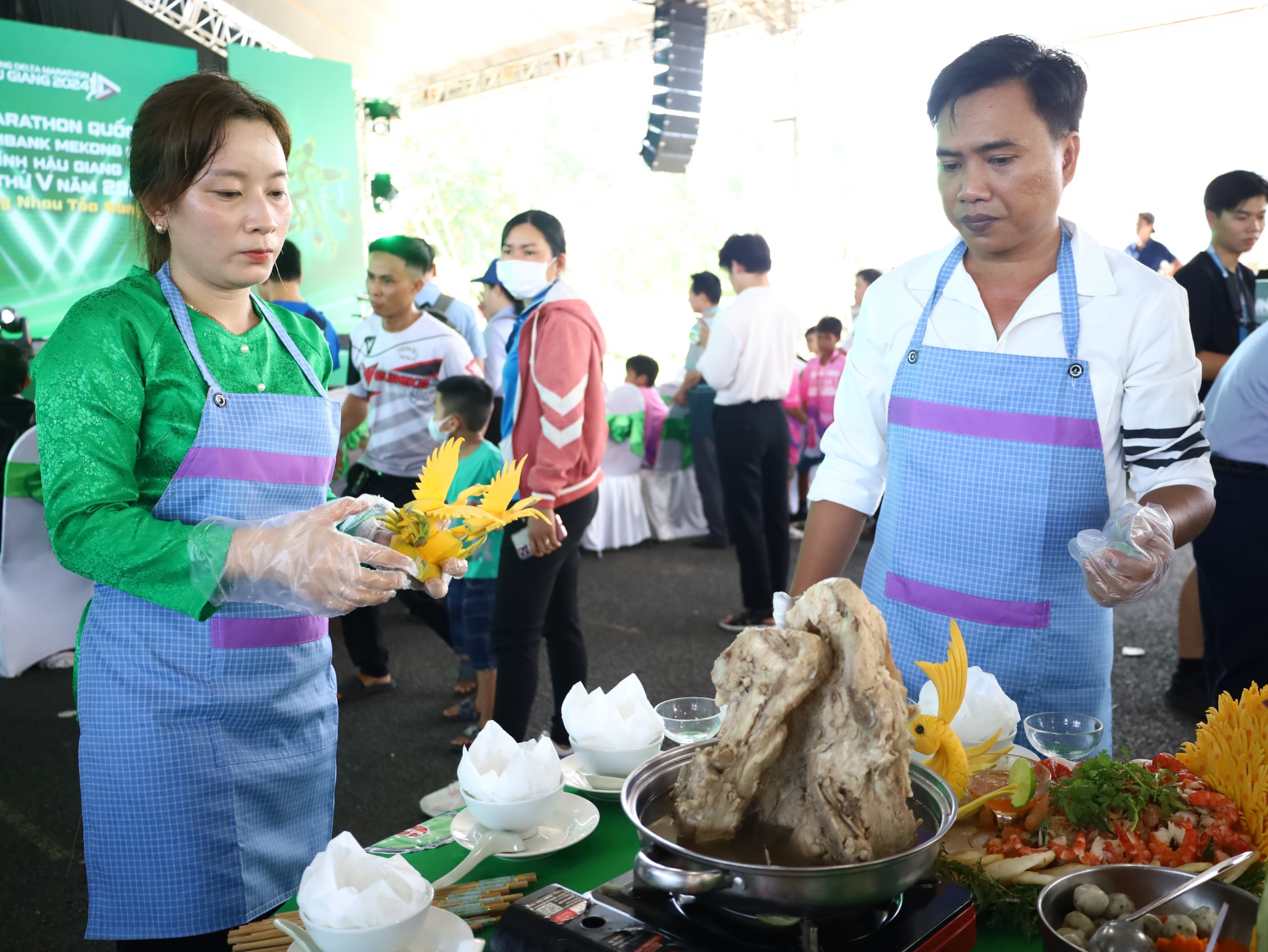 Nhà hàng Công tử Bạc Liêu đoạt giải nhất hội thi ẩm thực Hương sắc Hậu Giang- Ảnh 19.