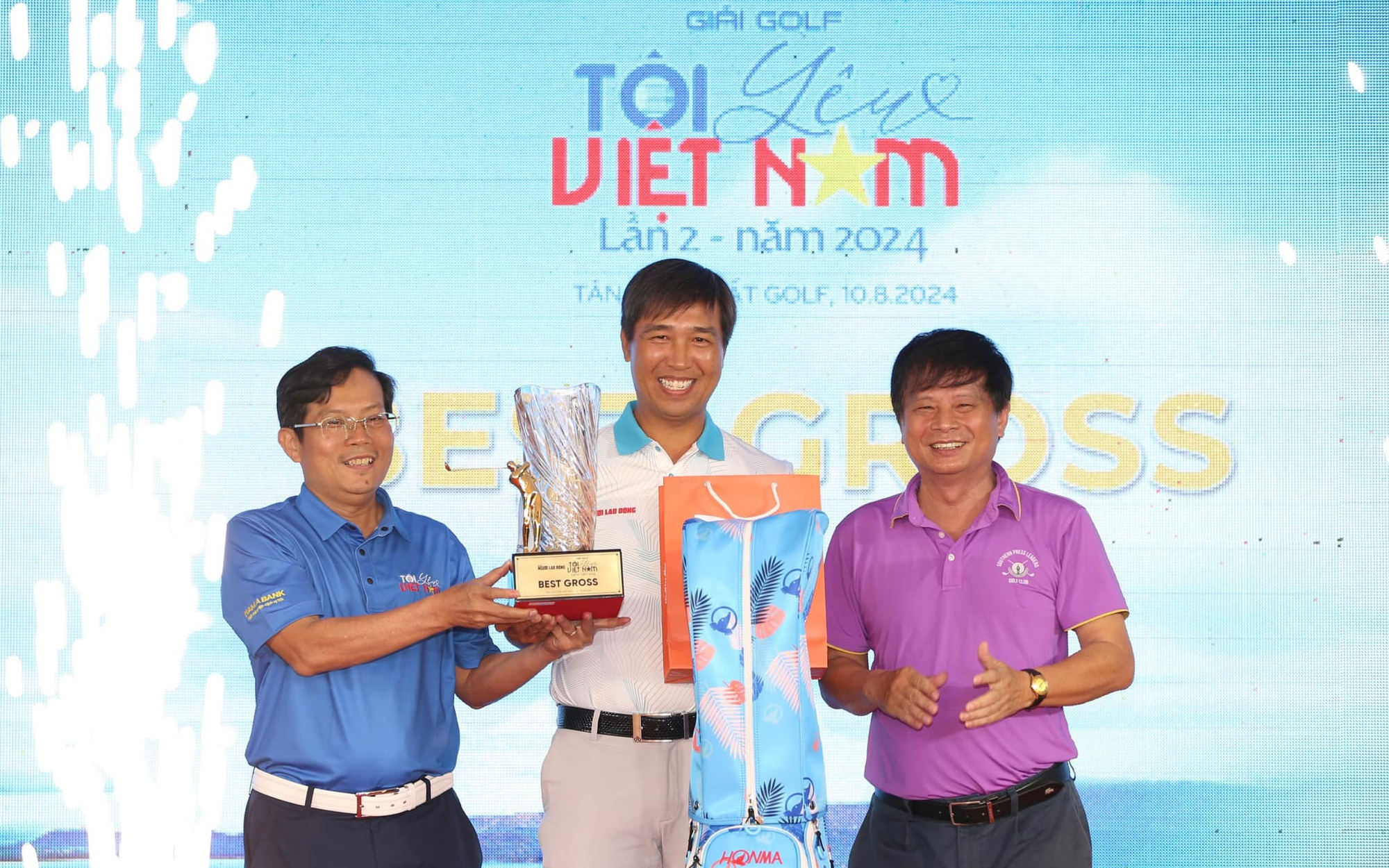 Golf thủ đoạt giải Best gross ở Giải Golf 