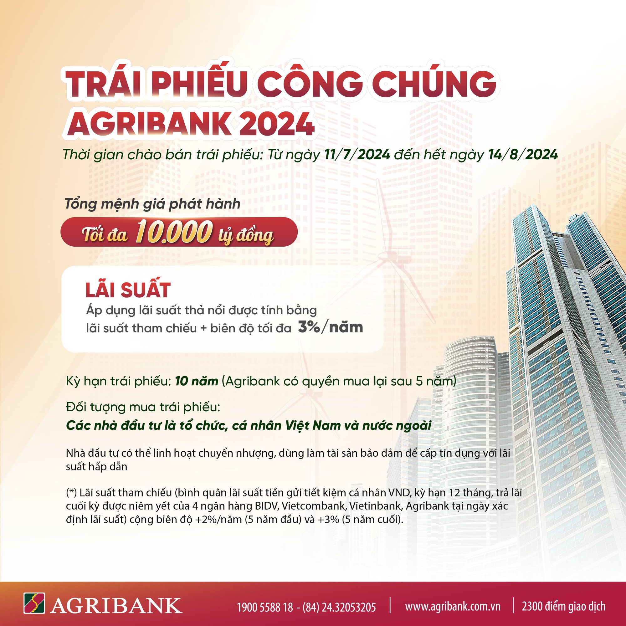 Agribank phát hành 10.000 tỉ đồng trái phiếu ra công chúng năm 2024
- Ảnh 2.