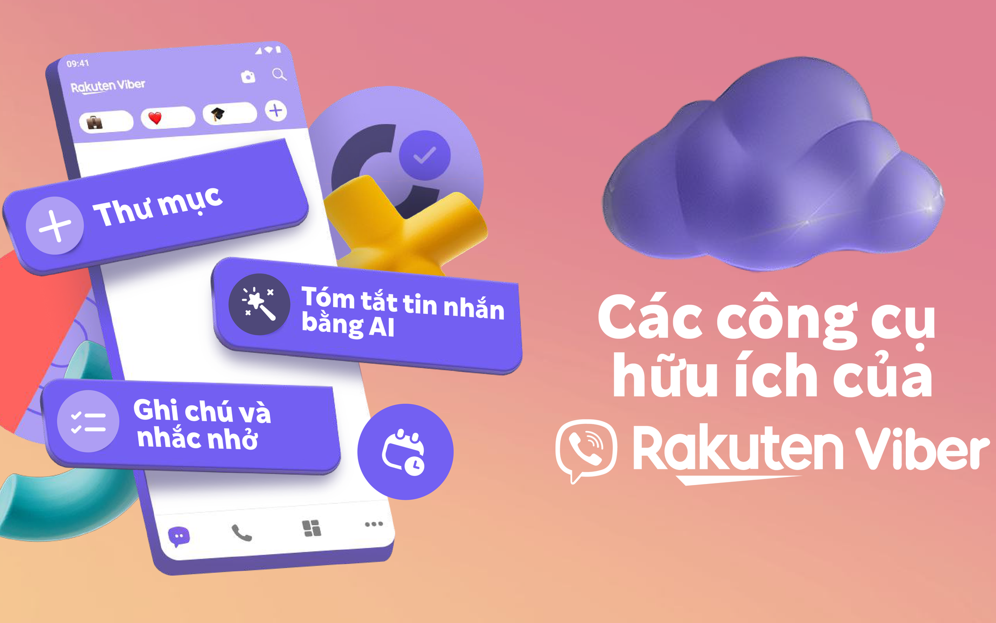 Rakuten Viber ra mắt hai tính năng mới