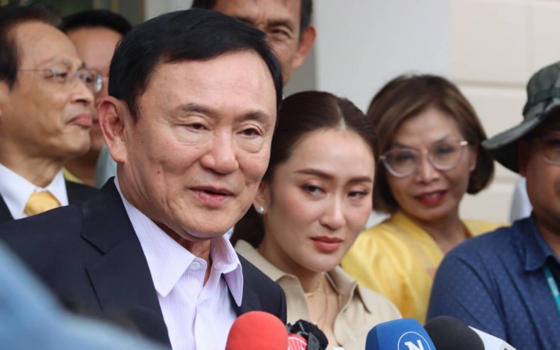 Cựu Thủ tướng Thái Lan Thaksin Shinawatra nhận tin vui