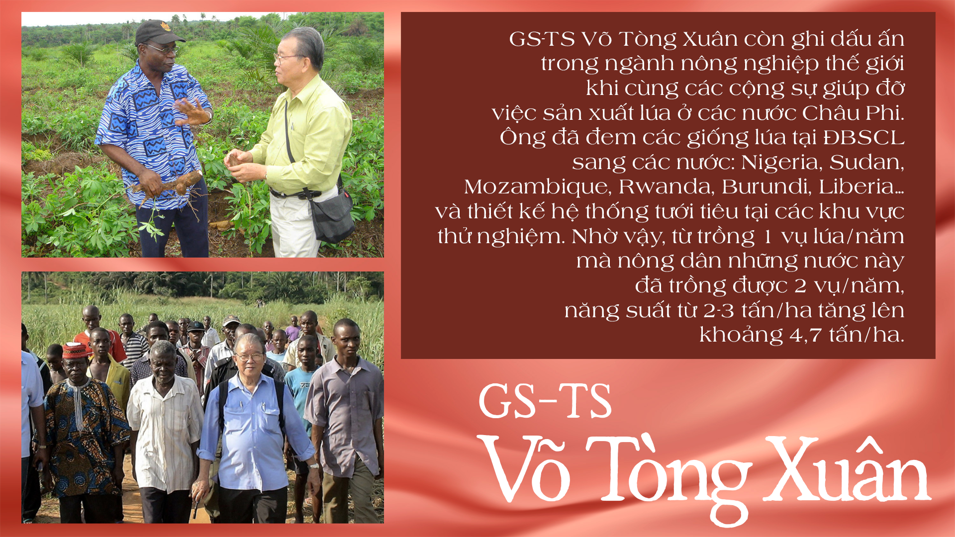 GS-TS Võ Tòng Xuân và khát vọng bảo đảm an ninh lương thực toàn cầu- Ảnh 11.