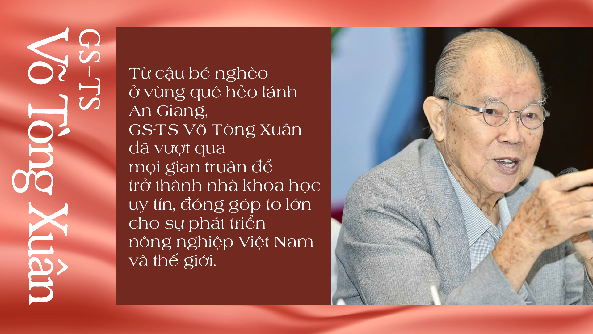 GS-TS Võ Tòng Xuân và khát vọng bảo đảm an ninh lương thực toàn cầu- Ảnh 1.