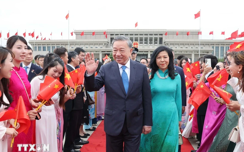 Tổng Bí thư, Chủ tịch nước Tô Lâm và Phu nhân kết thúc tốt đẹp chuyến thăm Trung Quốc