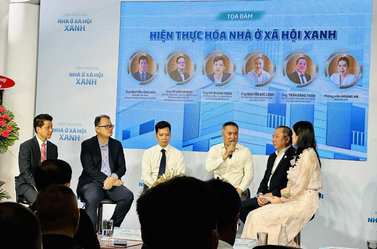Nhà ở xã hội xanh, cư dân giảm được 20% chi phí- Ảnh 1. Nhà ở xã hội xanh, cư dân giảm được 20% chi phí- Ảnh 1.