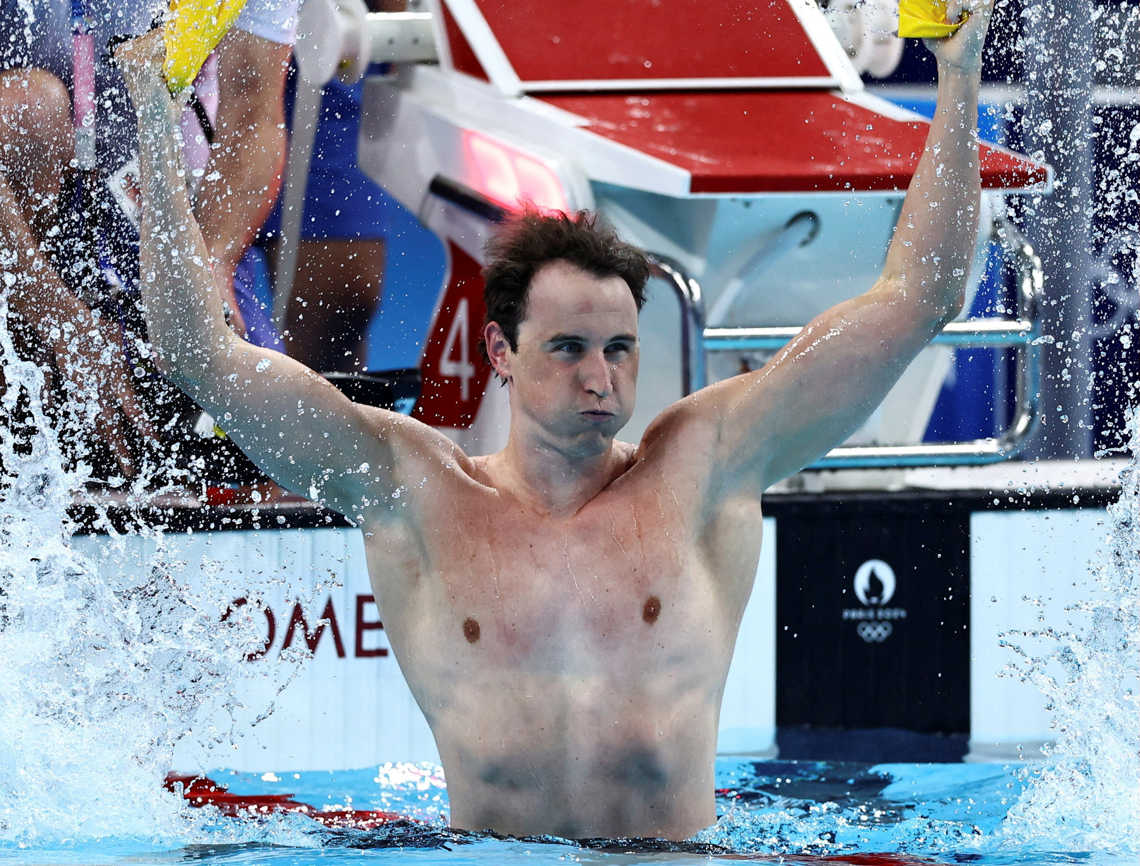 Siêu kình ngư Leon Marchand giành 4 HCV, phá 4 kỷ lục Olympic- Ảnh 8. Siêu kình ngư Leon Marchand giành 4 HCV, phá 4 kỷ lục Olympic- Ảnh 8.