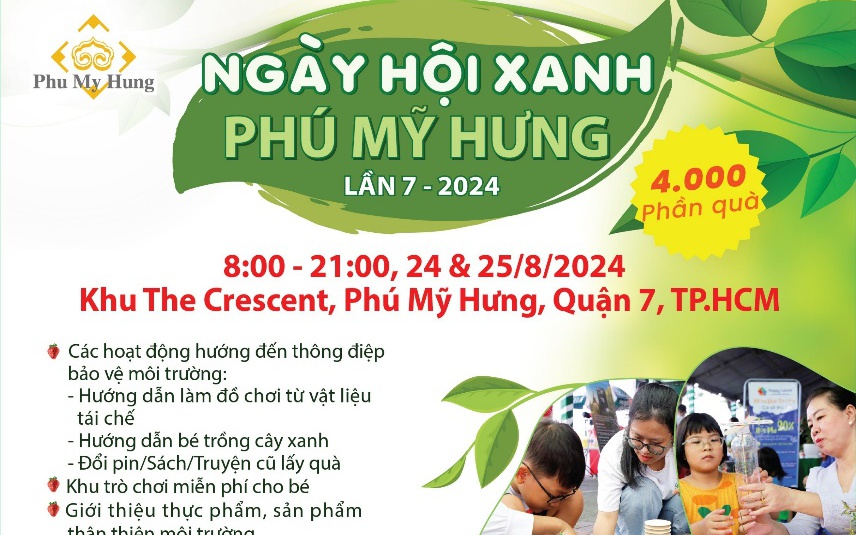 Phú Mỹ Hưng tổ chức Ngày hội Sống Xanh lần 8 - 2025- Ảnh 3.