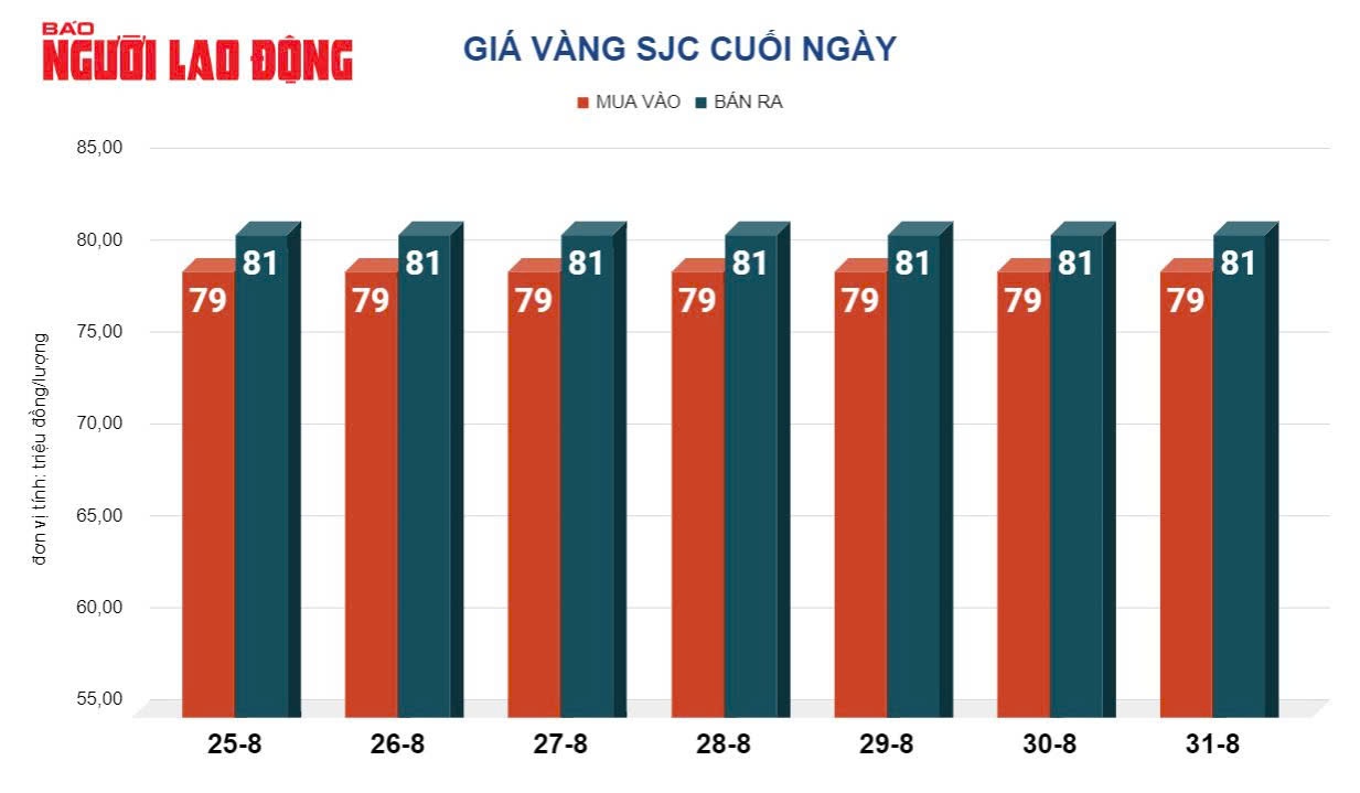 Giá vàng hôm nay 1-9: Vàng miếng SJC, vàng nhẫn đều ở vùng đỉnh- Ảnh 2.