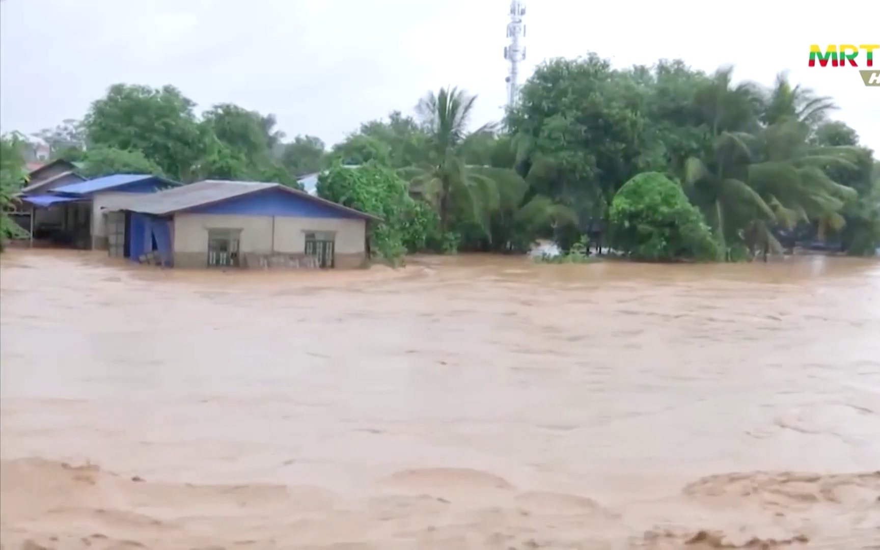 Myanmar, Thái Lan, Lào chiến đấu với lũ lụt hậu bão Yagi