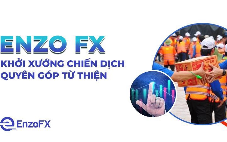 EnzoFX "Nạp tấm lòng, góp yêu thương" quyên góp hỗ trợ đồng bào miền Bắc