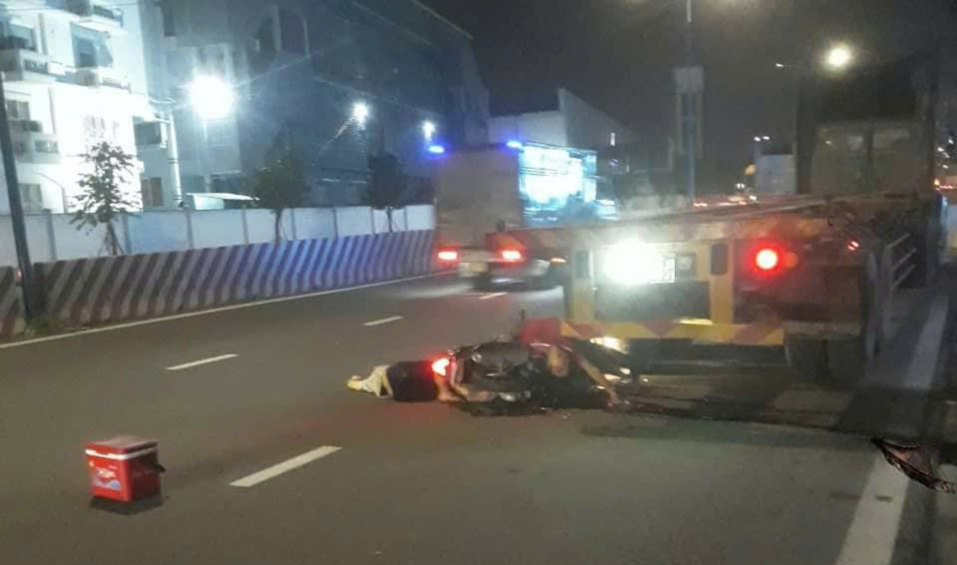 Hiện trường vụ tai nạn