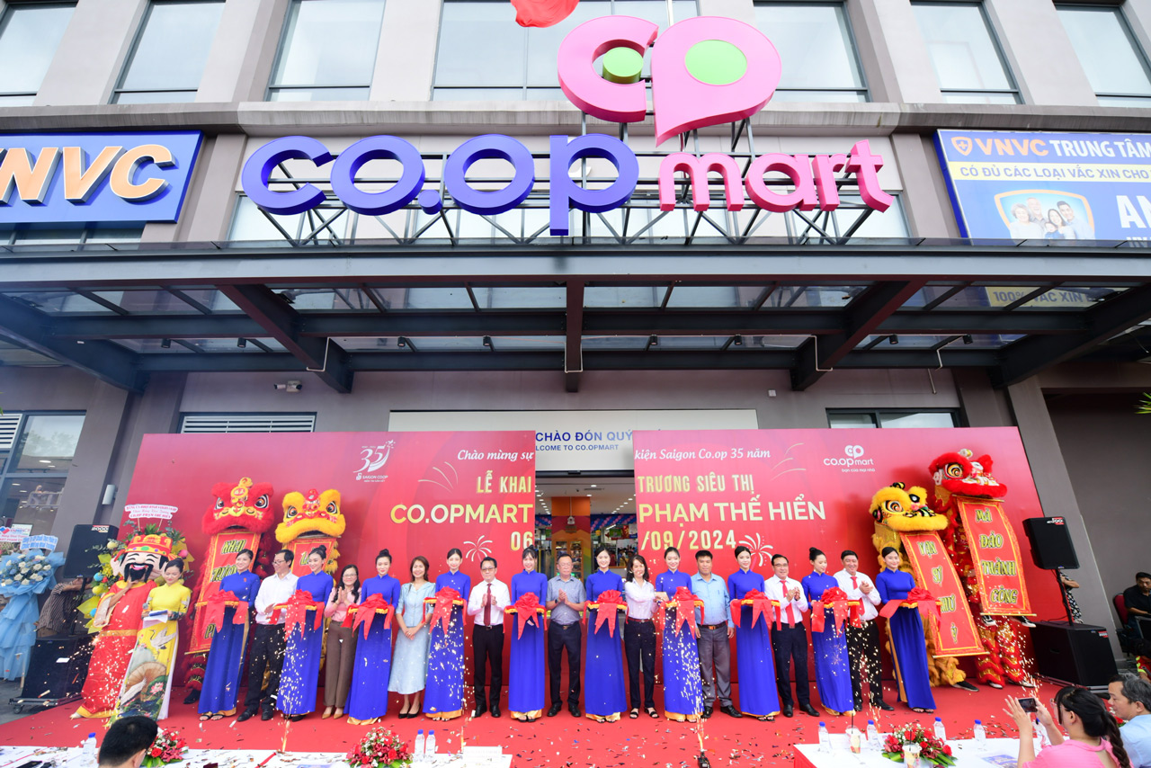 Co.opmart Phạm Thế Hiển chính thức khai trương