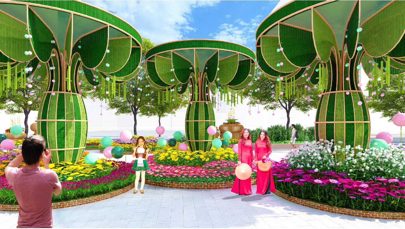 Phố đi bộ đường hoa Nguyễn Huệ - Biểu tượng Tết hiện đại địa điểm chụp hình năm 2025 đẹp nhất