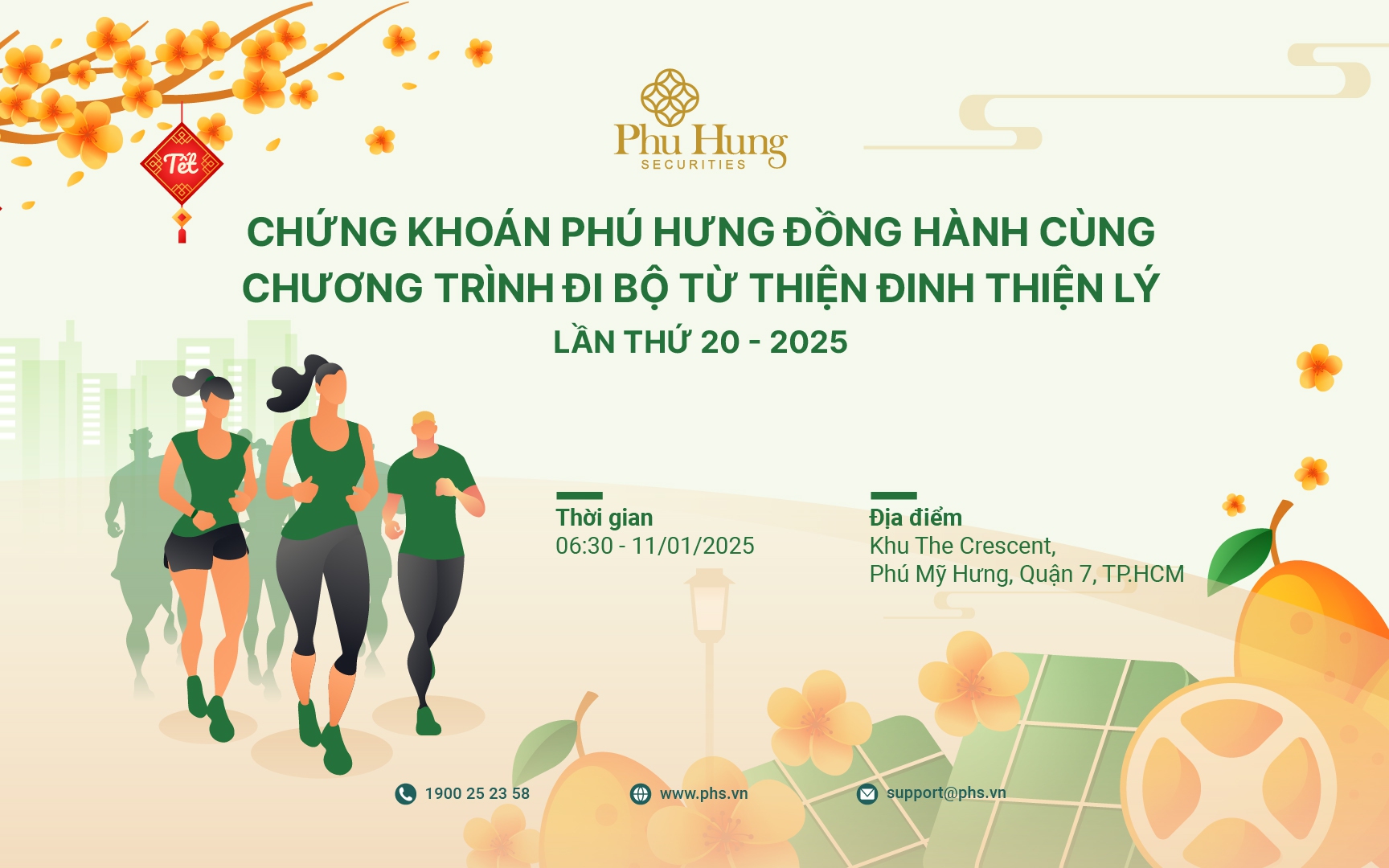 Chứng khoán Phú Hưng tiếp tục đồng hành "Đi bộ từ thiện Đinh Thiện Lý" lần 21 - 2026  - Ảnh 2.