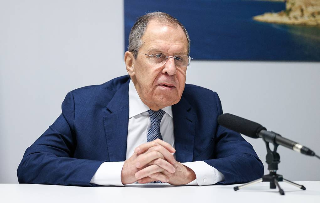 Russian Foreign Minister Sergey Lavrov  Press Service of the Russian Foreign Ministry/TASS