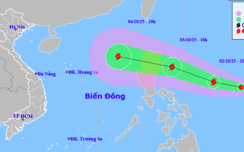 Tin mới về áp thấp nhiệt đới gần Biển Đông - Ảnh 2.