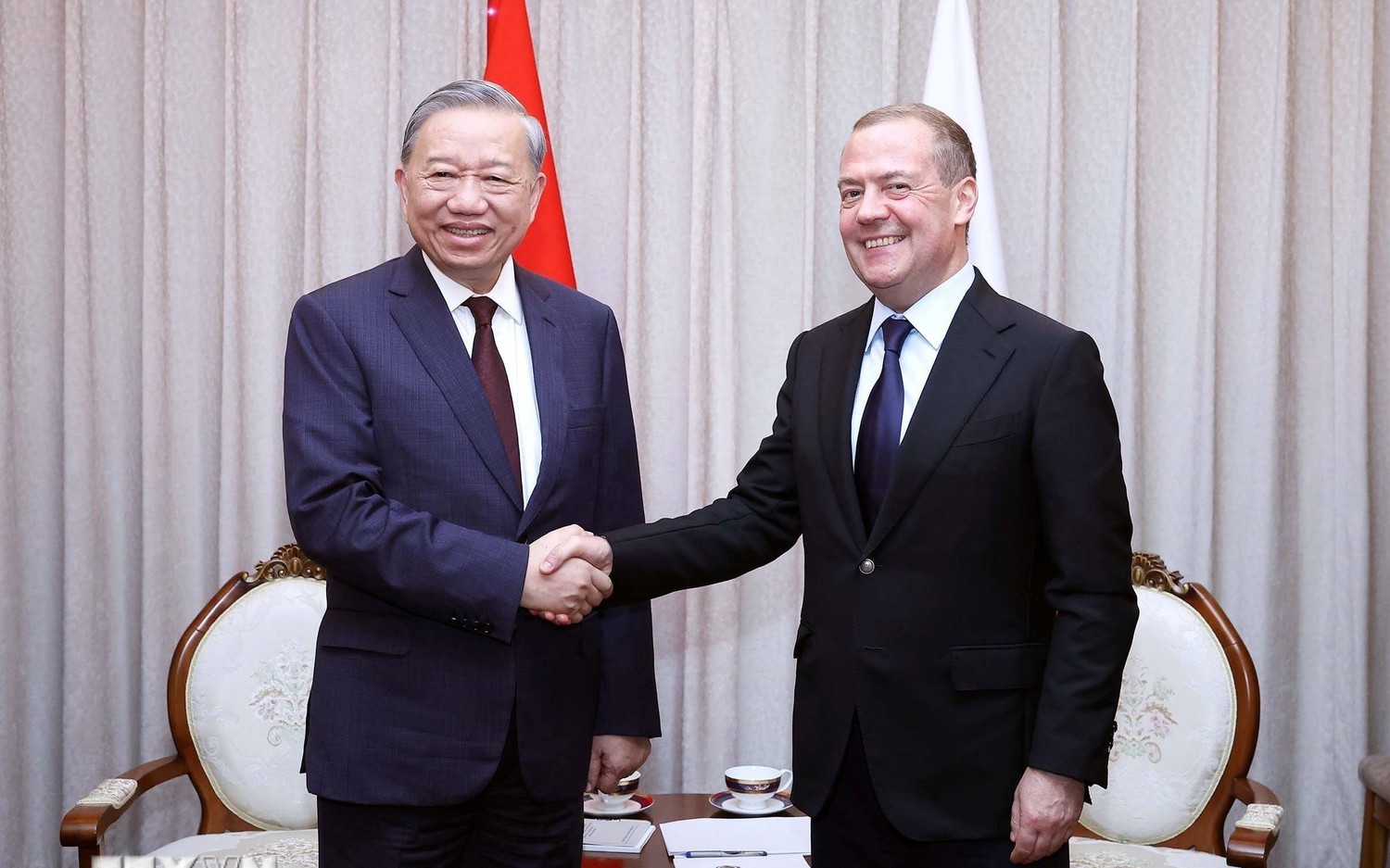 Tổng Bí thư Tô Lâm tiếp Thư ký Hội đồng An ninh Nga - Ảnh 2.