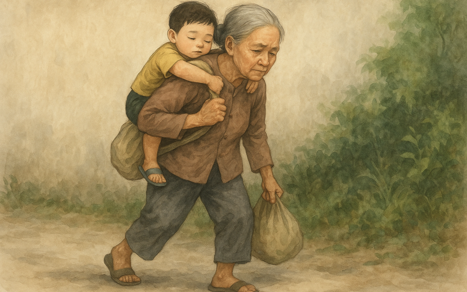 Gánh nặng tuổi già