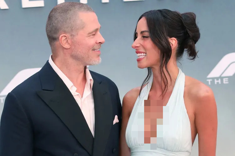 Brad Pitt và tình trẻ dọn về chung nhà - Ảnh 1.