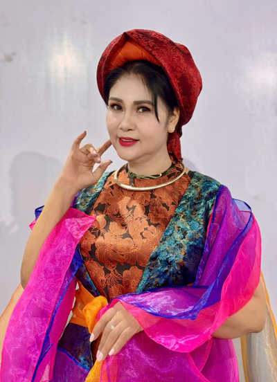 NSND THANH NGOAN - Hạnh phúc khi gắn bó trọn đời với chèo - Ảnh 1.