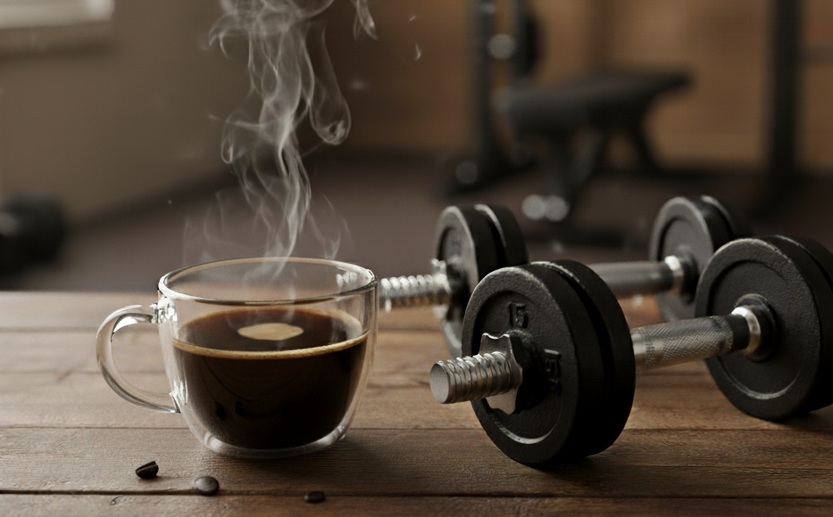 Vì sao nên uống cà phê trước khi tập gym? - Ảnh 1.