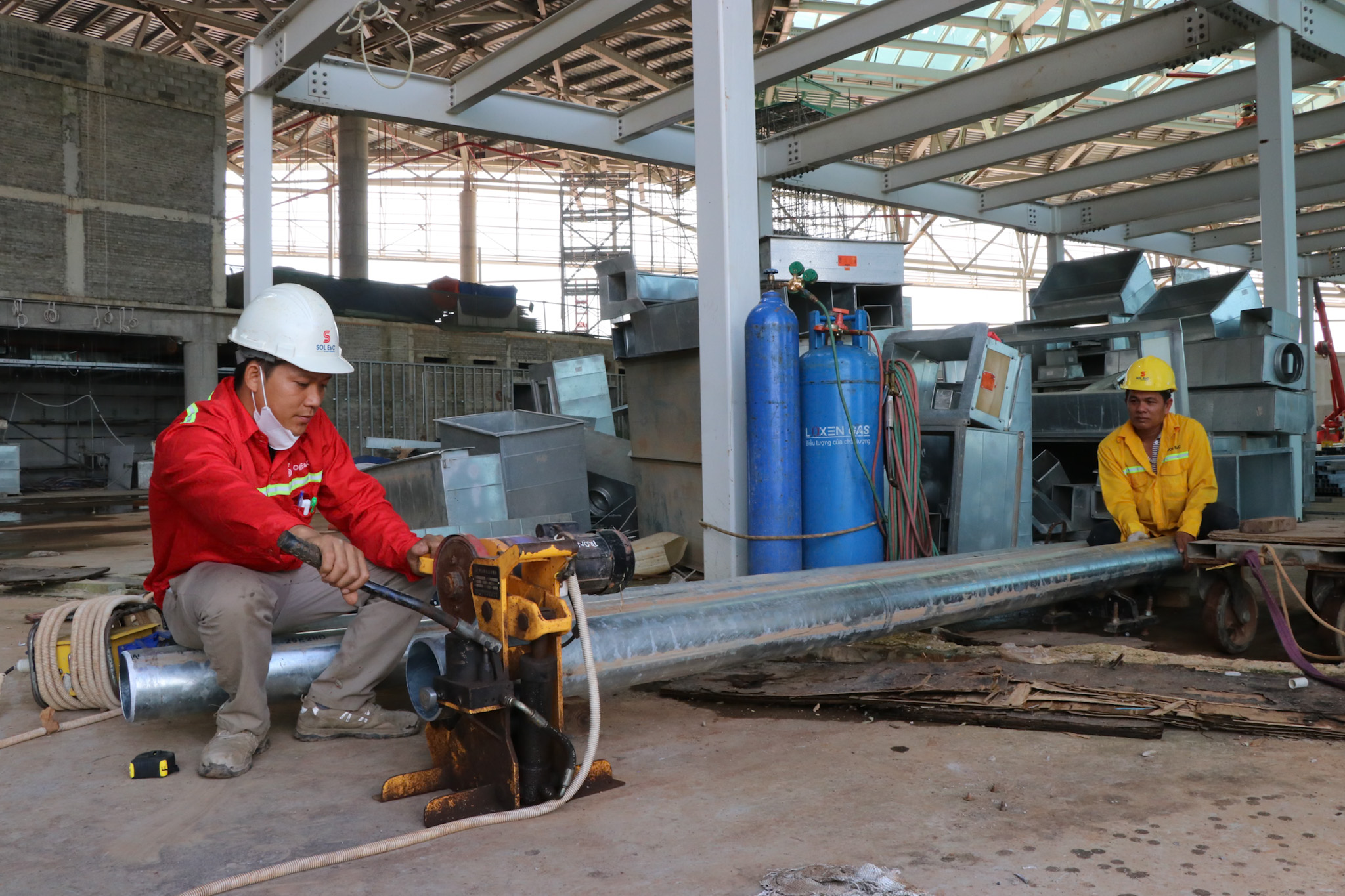 Sân bay Long Thành đón chuyến bay đầu tiên vào 19 - 12: Cận cảnh tiến độ thi công - Ảnh 6. Sân bay Long Thành đón chuyến bay đầu tiên vào 19 - 12: Cận cảnh tiến độ thi công - Ảnh 6.