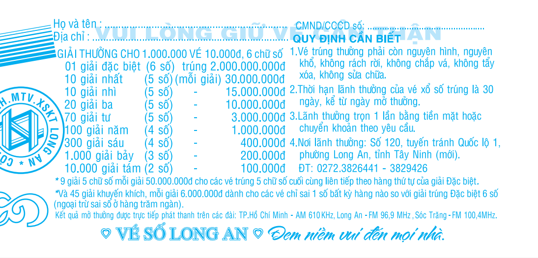 Xổ số miền Nam: 24 Tờ vé số trúng giải đặc biệt tại Tây Ninh - Ảnh 1.