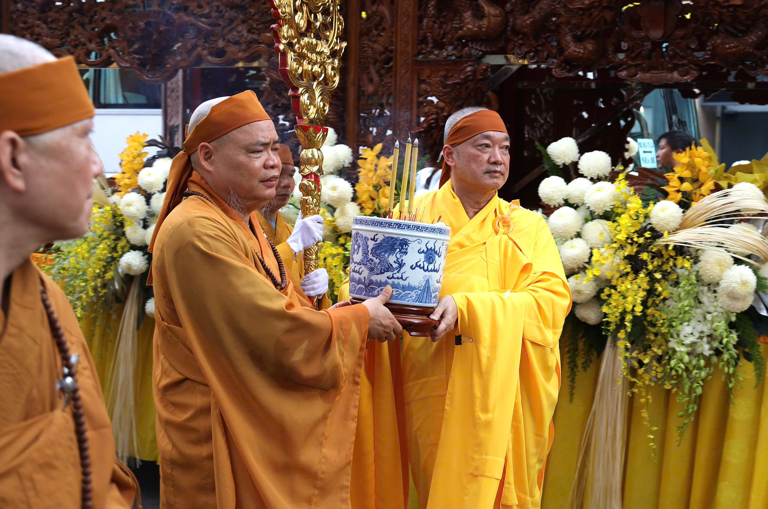Trang nghiêm lễ truy niệm Trưởng lão Hòa thượng Thích Trí Tịnh - Ảnh 17.