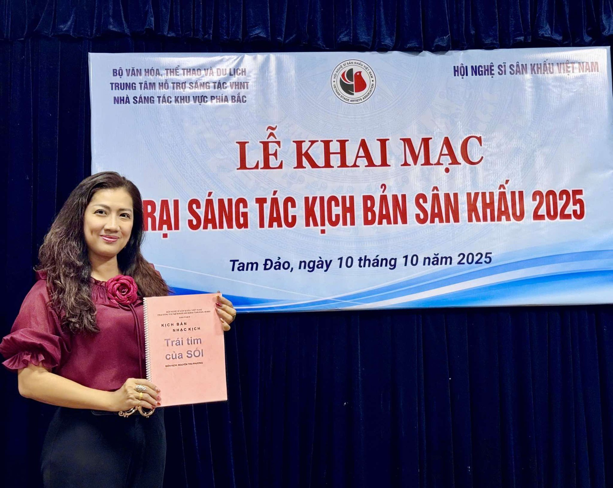 Nguyễn Thu Phương viết kịch bản "Trái tim của Sói" – Bản nhạc kịch tri ân doanh nhân Việt - Ảnh 1.