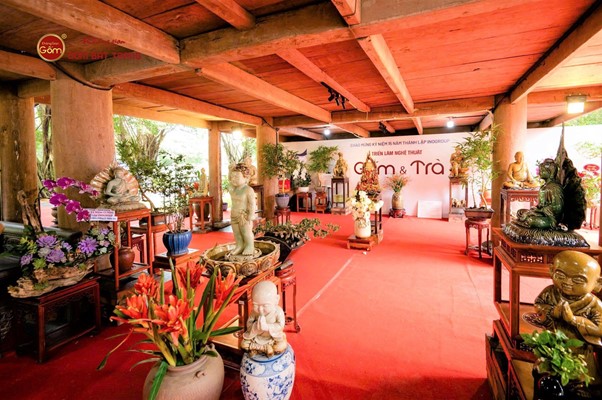 An Thổ Túc tại triển lãm Gốm và Trà - Hành trình lan tỏa văn hóa trà Việt trong kỷ nguyên mới - Ảnh 1.