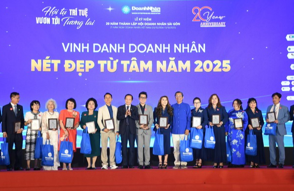 Hội Doanh nhân Sài Gòn vinh danh Doanh nhân tiêu biểu và lan tỏa giá trị cộng đồng - Ảnh 1.