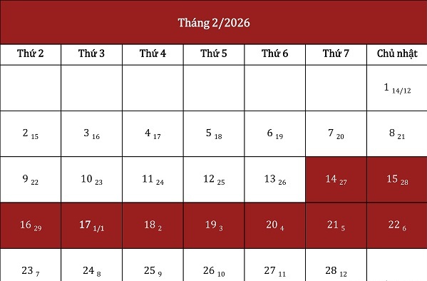 Thủ tướng đồng ý phương án nghỉ Tết Bính Ngọ 9 ngày - Ảnh 1.