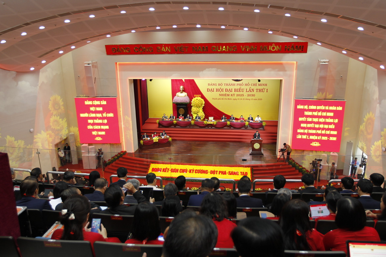 Bí thư Thành ủy TP HCM Trần Lưu Quang: Đại hội của niềm tin, tầm nhìn và hành động - Ảnh 1.
