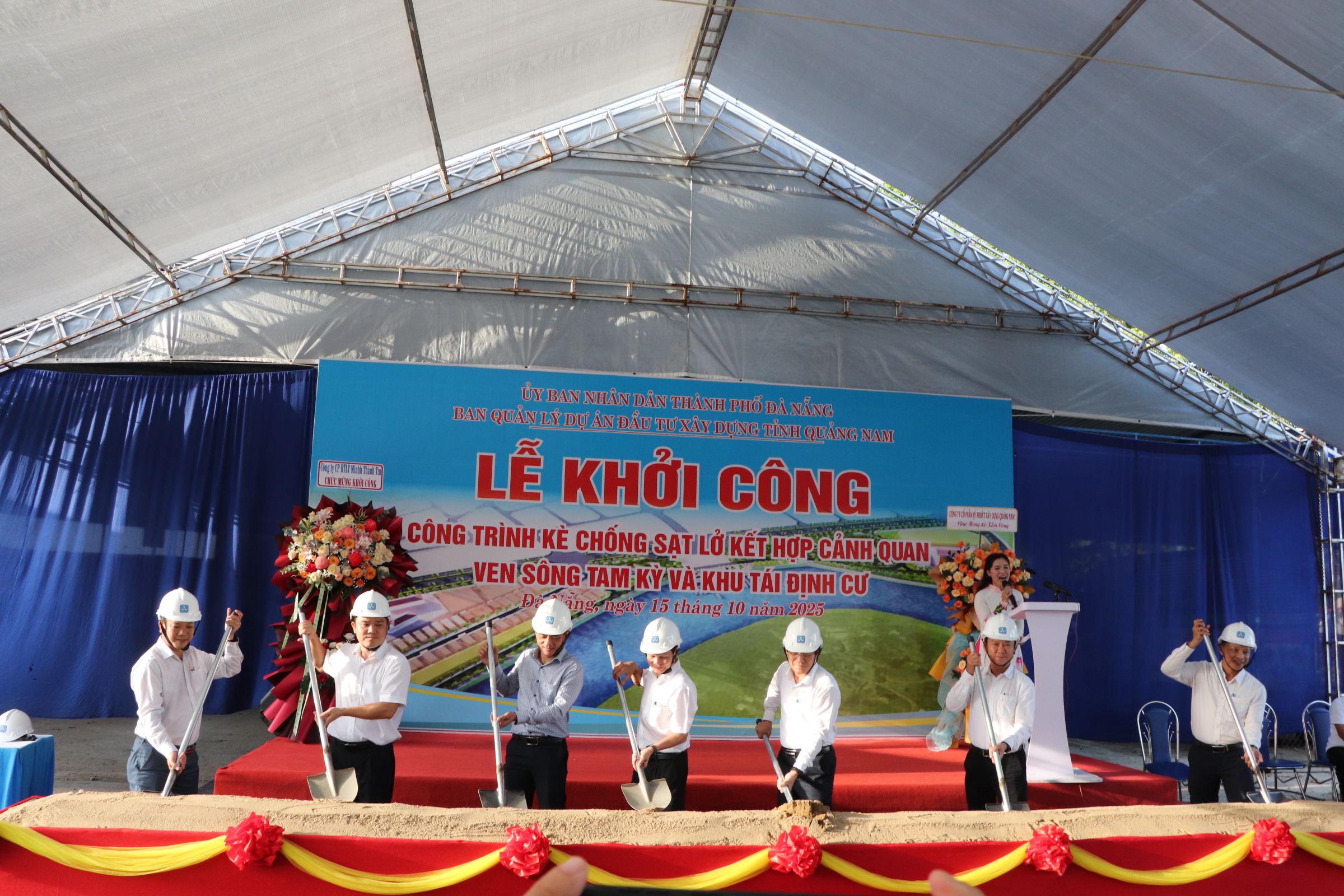 Khởi công dự án gần 100 tỉ tại Đà Nẵng tạo cảnh quan sông Tam Kỳ - Ảnh 3. Khởi công dự án gần 100 tỉ tại Đà Nẵng tạo cảnh quan sông Tam Kỳ - Ảnh 3.