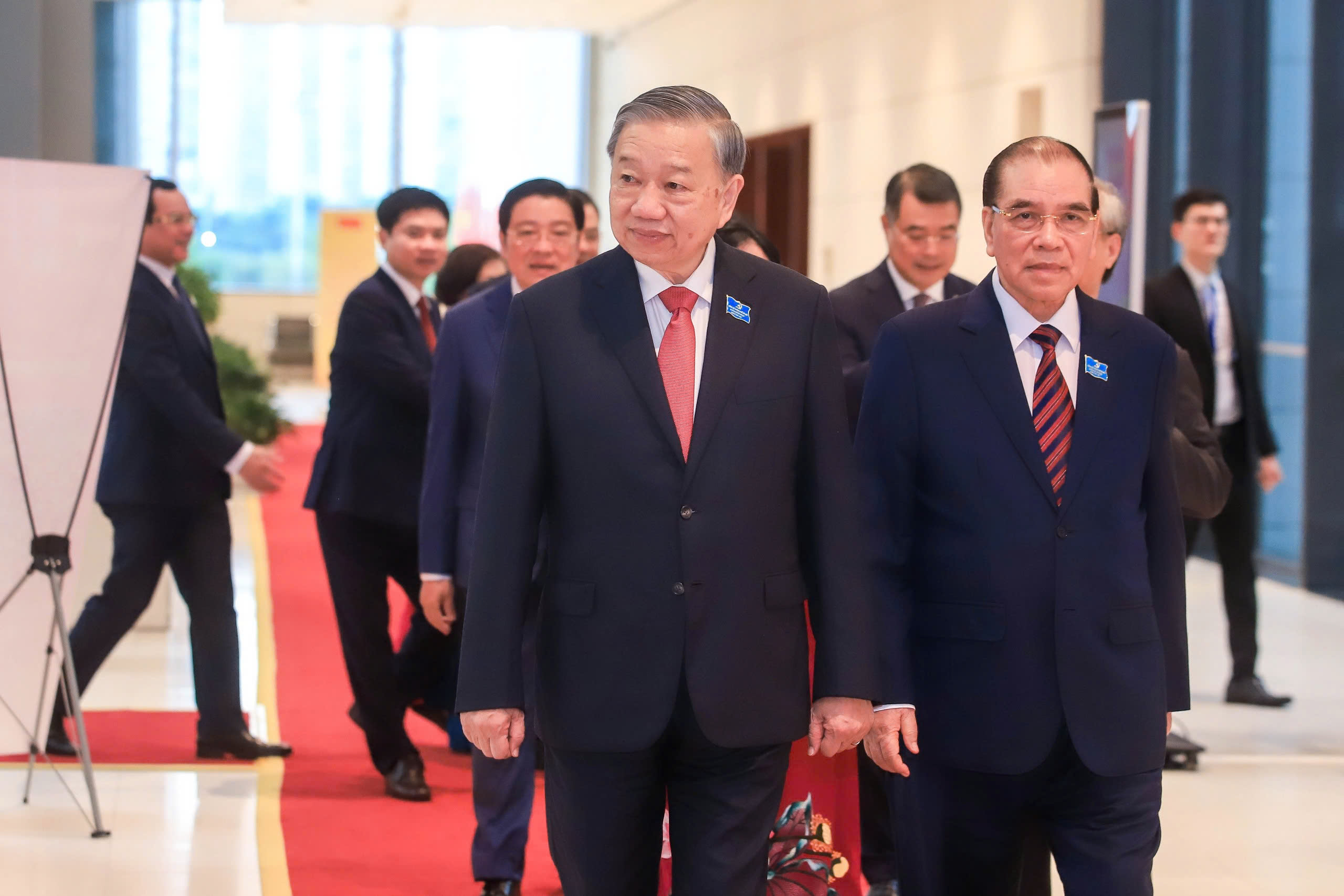 Tổng Bí thư dự phiên khai mạc Đại hội Đại biểu Đảng bộ TP Hà Nội lần thứ XVIII - Ảnh 2.