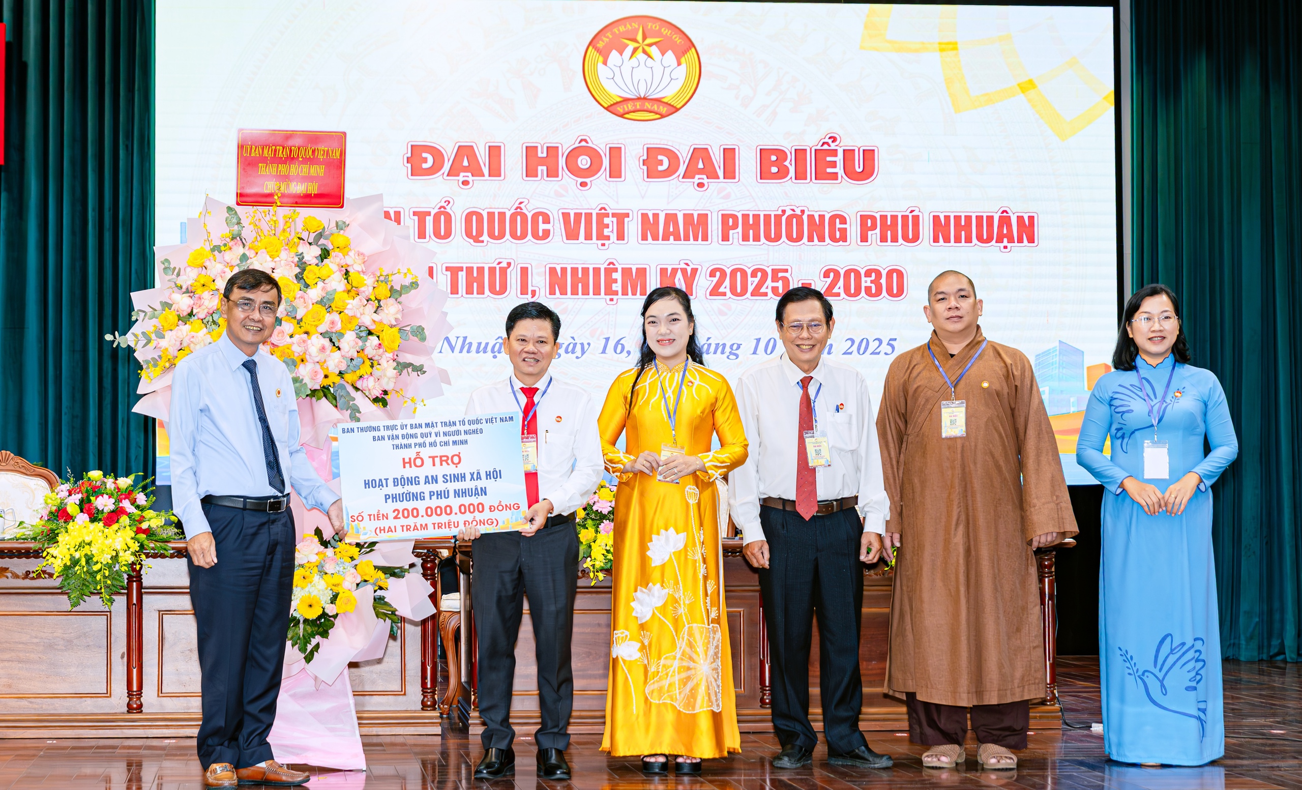 Ông Đinh Gia Huỳnh làm Chủ tịch Ủy ban MTTQ Việt Nam phường Phú Nhuận, TP HCM - Ảnh 1.