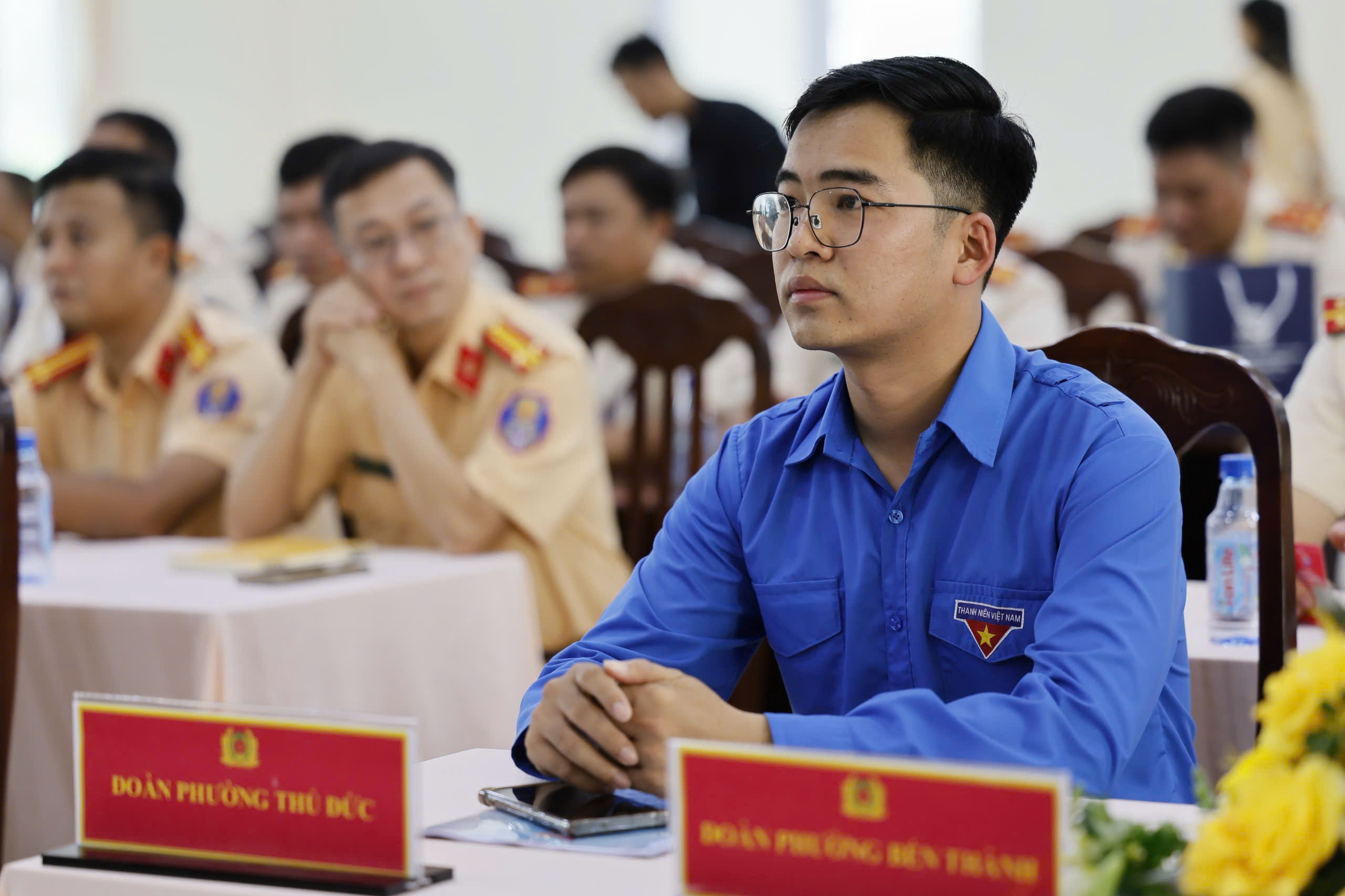 Tuổi trẻ Phòng CSGT TP HCM xung kích trong chuyển đổi số và bảo đảm trật tự an toàn giao thông - Ảnh 8.