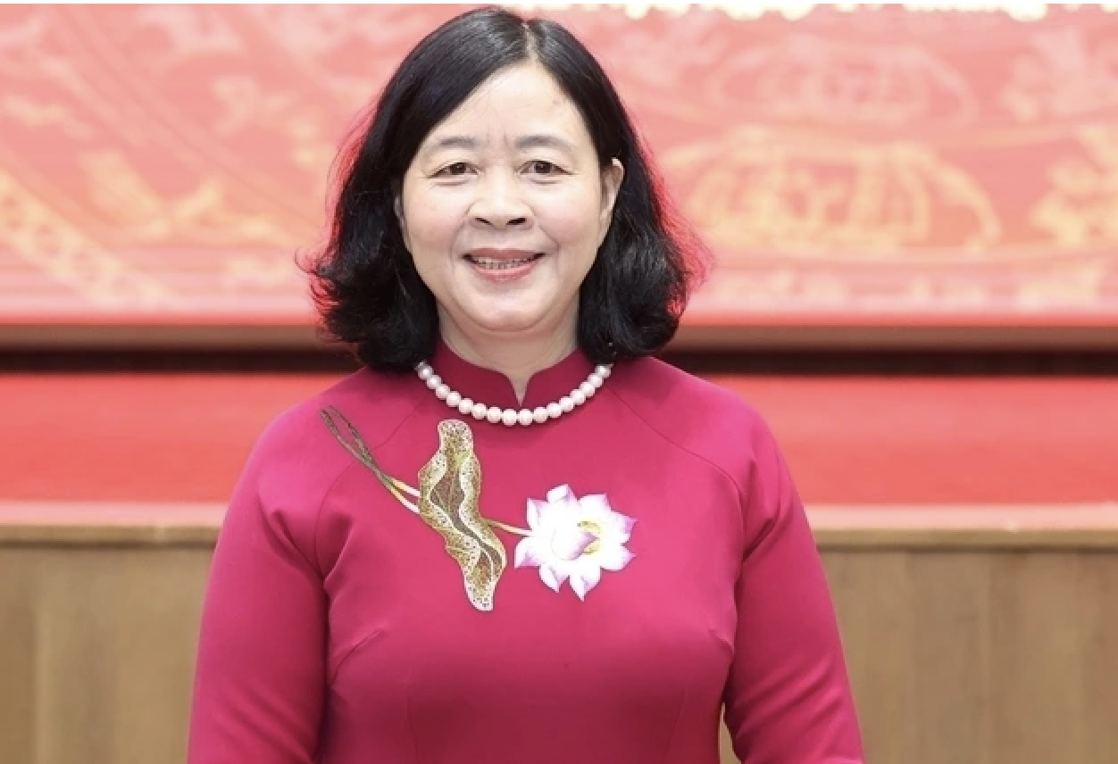 Ủy viên Bộ Chính trị Bùi Thị Minh Hoài tiếp tục giữ chức Bí thư Thành ủy Hà Nội khóa XVIII - Ảnh 1. Ủy viên Bộ Chính trị Bùi Thị Minh Hoài tiếp tục giữ chức Bí thư Thành ủy Hà Nội khóa XVIII - Ảnh 1.