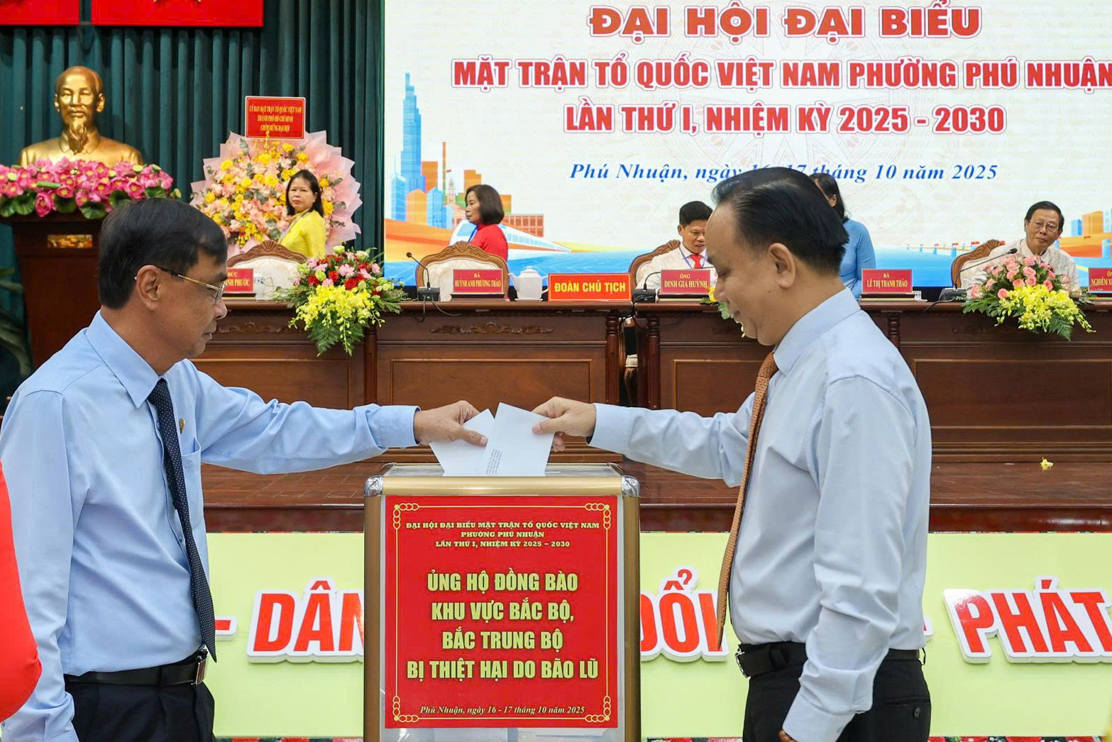 Ông Đinh Gia Huỳnh làm Chủ tịch Ủy ban MTTQ Việt Nam phường Phú Nhuận, TP HCM - Ảnh 5.