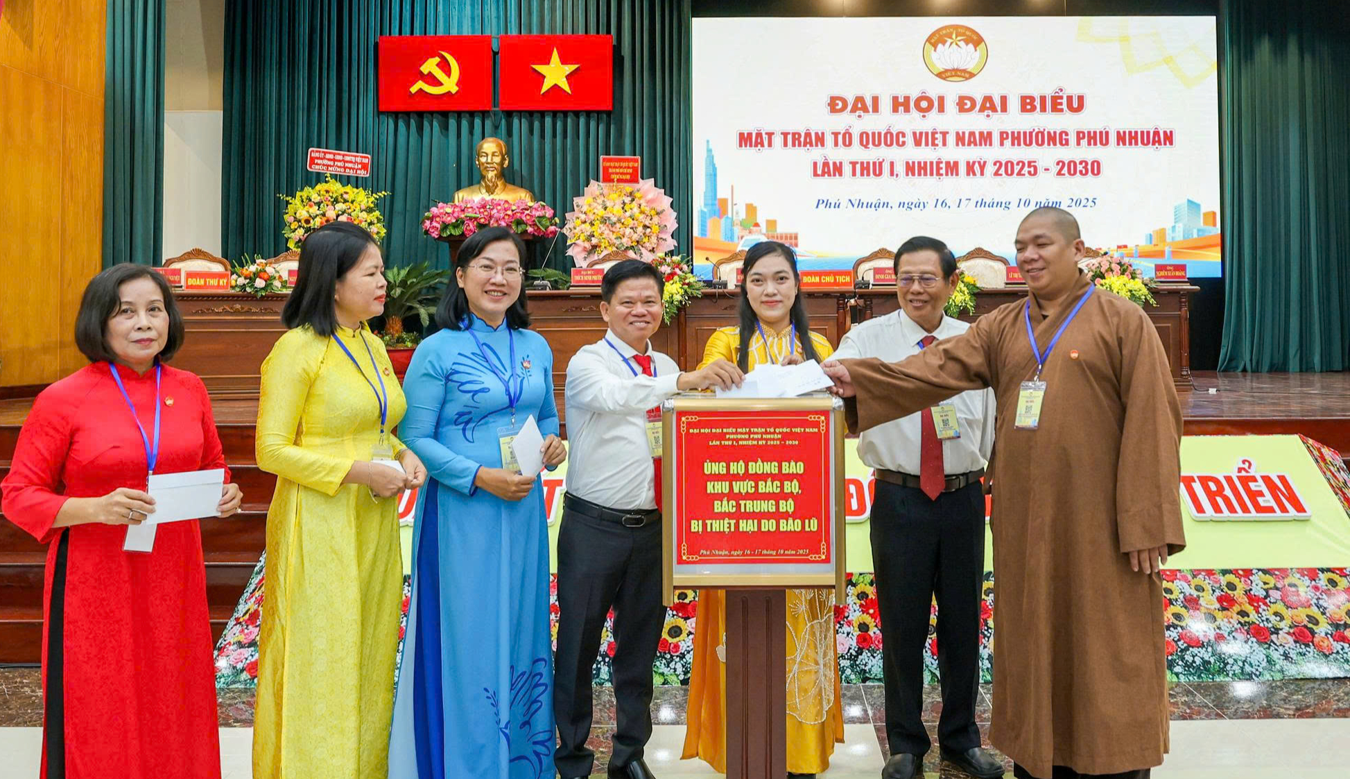 Ông Đinh Gia Huỳnh làm Chủ tịch Ủy ban MTTQ Việt Nam phường Phú Nhuận, TP HCM - Ảnh 6.