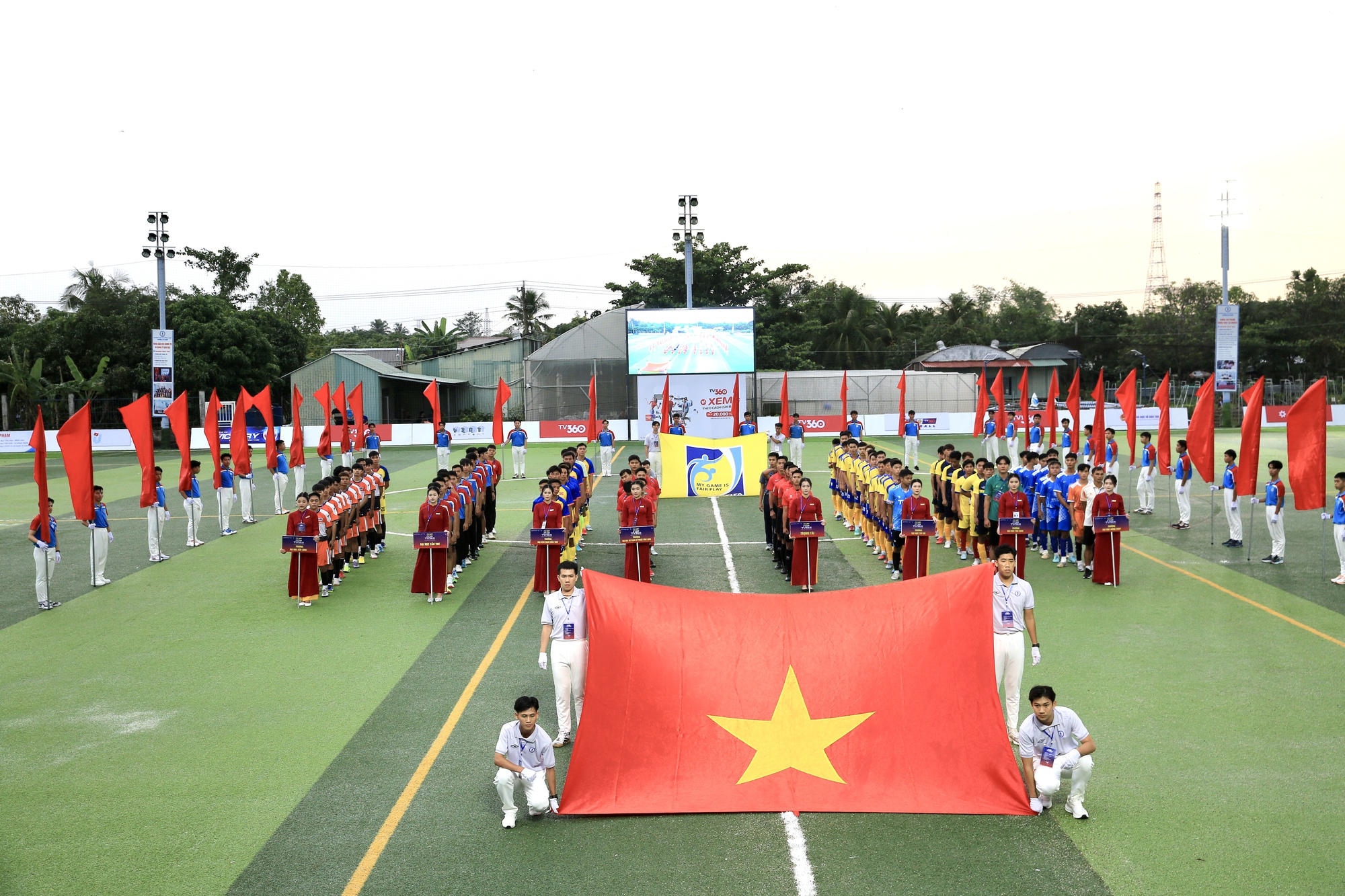 Trường ĐH Đồng Tháp thắng dễ ngày ra quân - Ảnh 1. Trường ĐH Đồng Tháp thắng dễ ngày ra quân - Ảnh 1.