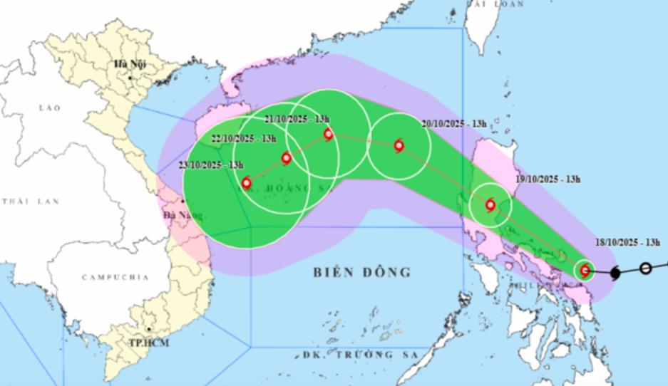 Bão Fengshen có thể giật cấp 13 và tác động đến Việt Nam như thế nào? - Ảnh 1. Bão Fengshen có thể giật cấp 13 và tác động đến Việt Nam như thế nào? - Ảnh 1.