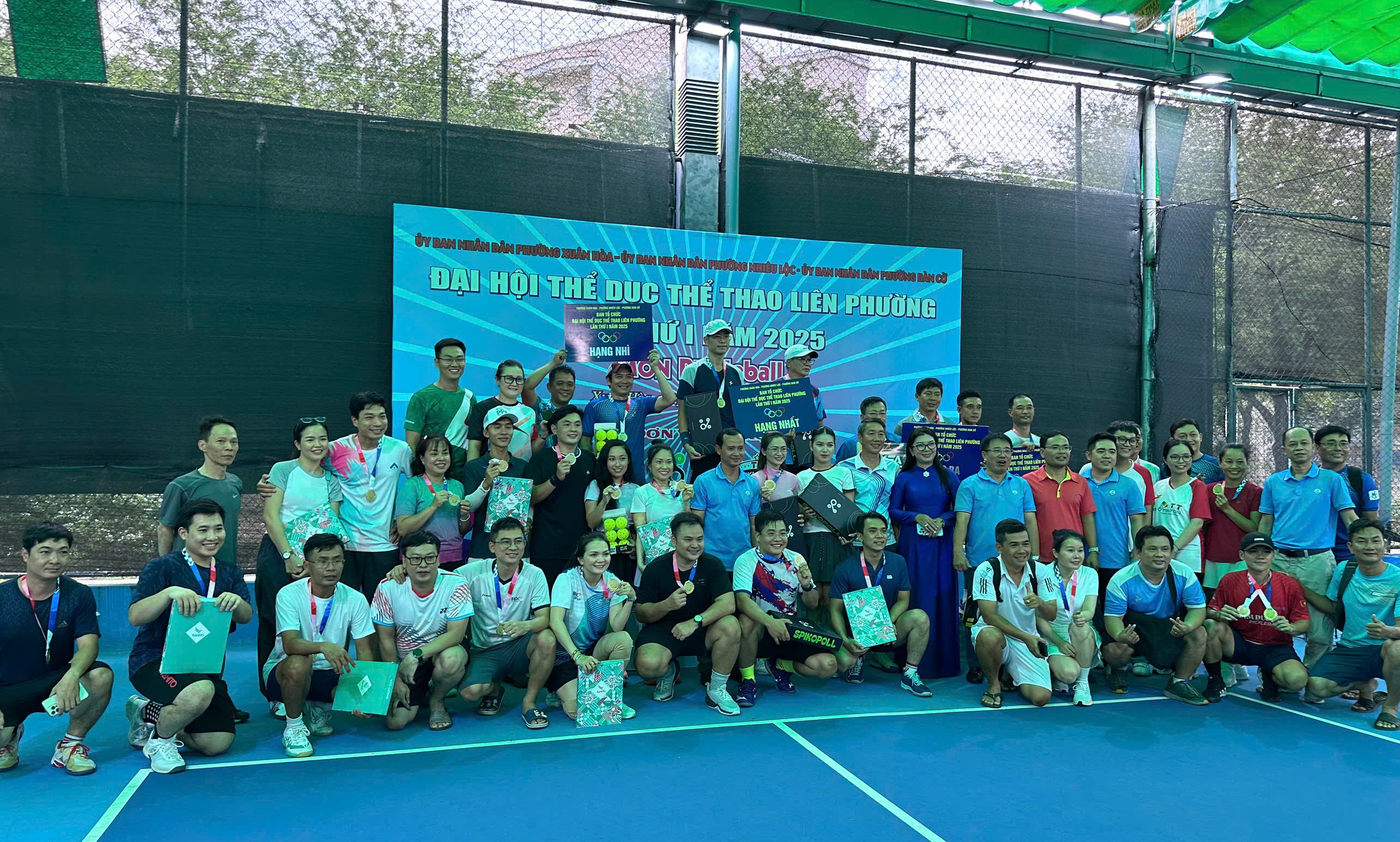 Pickleball mở màn nóng bỏng Đại hội Thể dục thể thao liên phường lần I-2025 - Ảnh 5.