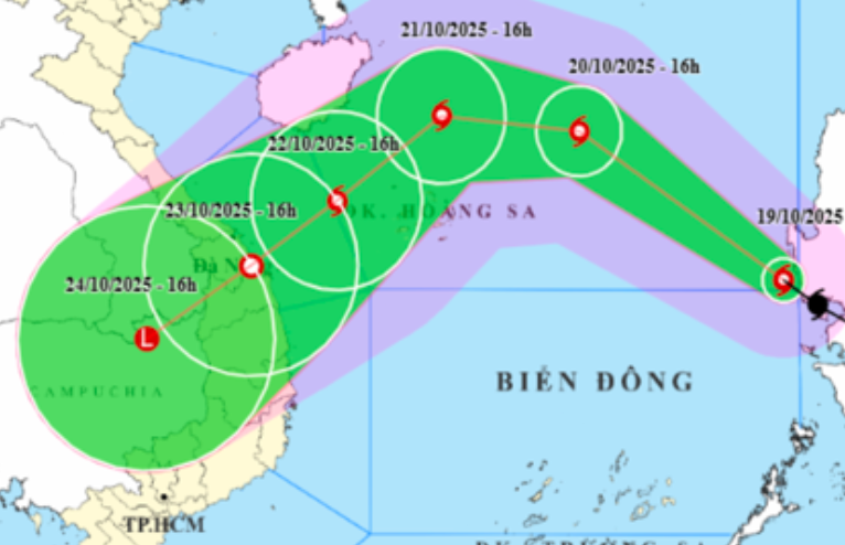 Bão Fengshen Thần gió vào Biển Đông , có thể mạnh lên cấp 11 , giật cấp 13 - Ảnh 1. Bão Fengshen Thần gió vào Biển Đông , có thể mạnh lên cấp 11 , giật cấp 13 - Ảnh 1.