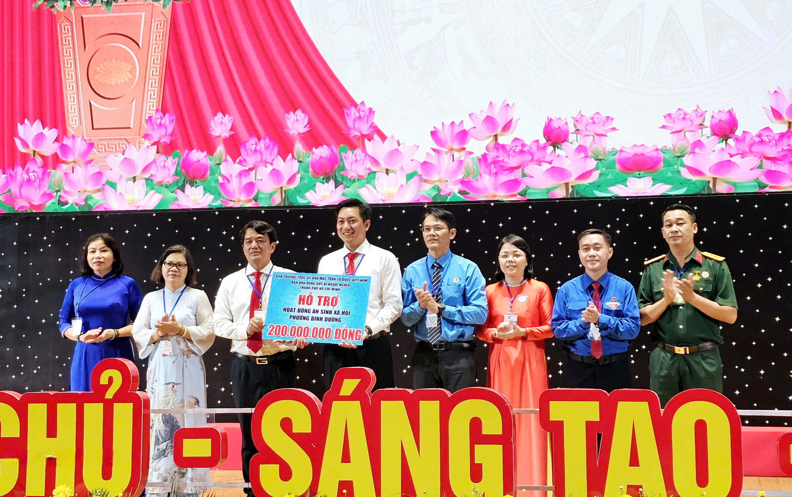Ông Nguyễn Minh Tâm được bầu làm Chủ tịch Uỷ ban MTTQ phường Bình Dương phát triển - Ảnh 3.