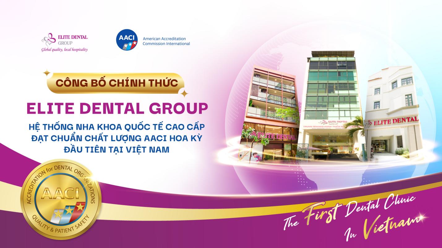 Nha khoa đầu tiên tại Việt Nam đạt chứng nhận quốc tế AACI (Hoa Kỳ) - Ảnh 1.