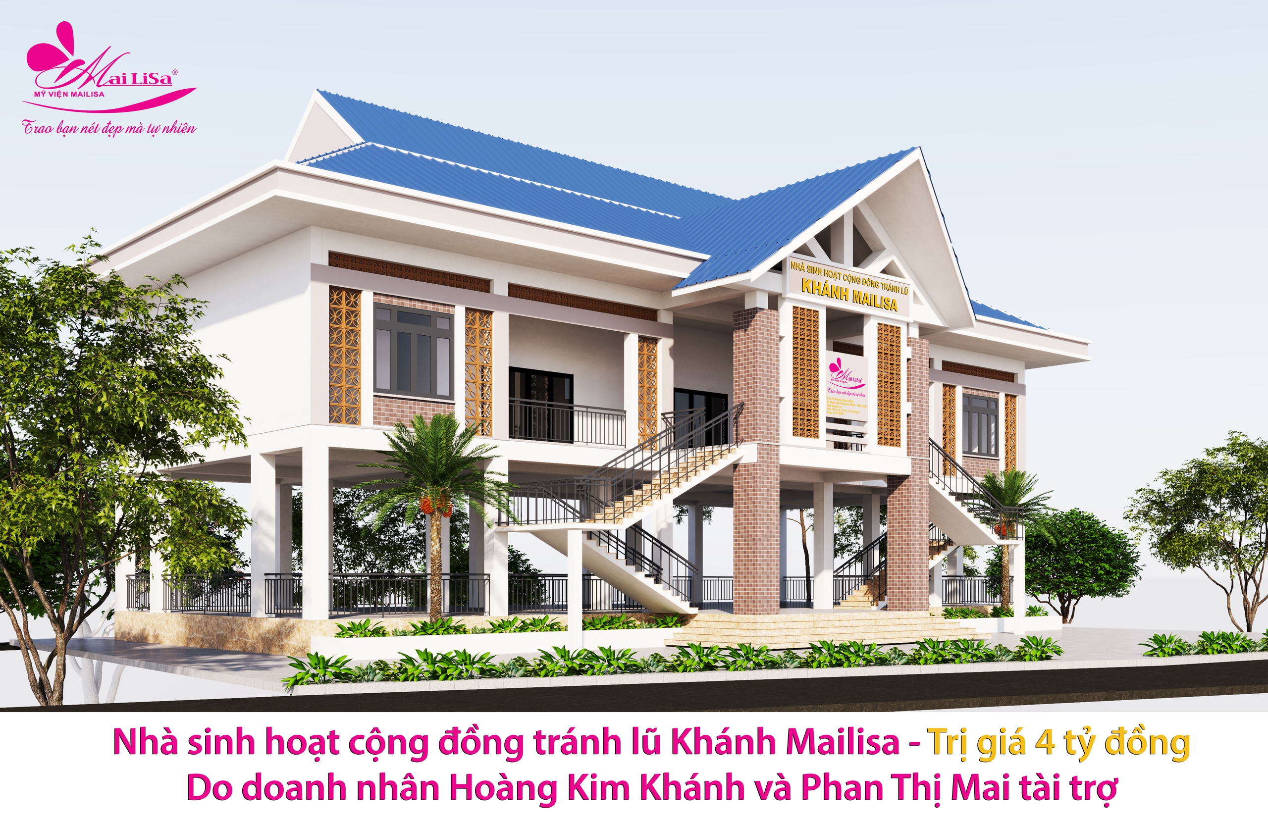 Mailisa tài trợ xây nhà tránh bão, lũ cho cộng đồng ở Quảng Trị- Ảnh 3.