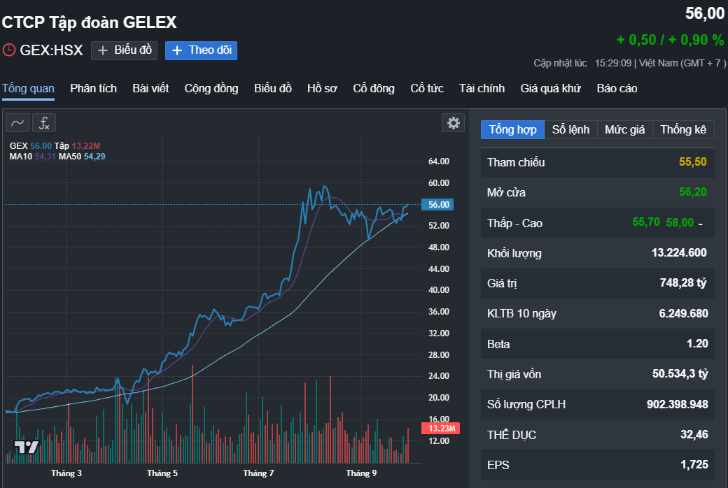Mẹ CEO Nguyễn Văn Tuấn chi gần 700 tỉ đồng mua cổ phiếu Gelex - Ảnh 1. Mẹ CEO Nguyễn Văn Tuấn chi gần 700 tỉ đồng mua cổ phiếu Gelex - Ảnh 1.