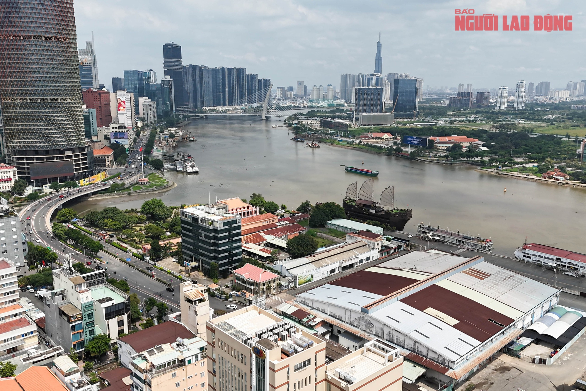 Chùm ảnh: Khu đất Bến Nhà Rồng, số 1 Lý Thái Tổ sẽ làm không gian văn hóa Hồ Chí Minh và công viên - Ảnh 1.