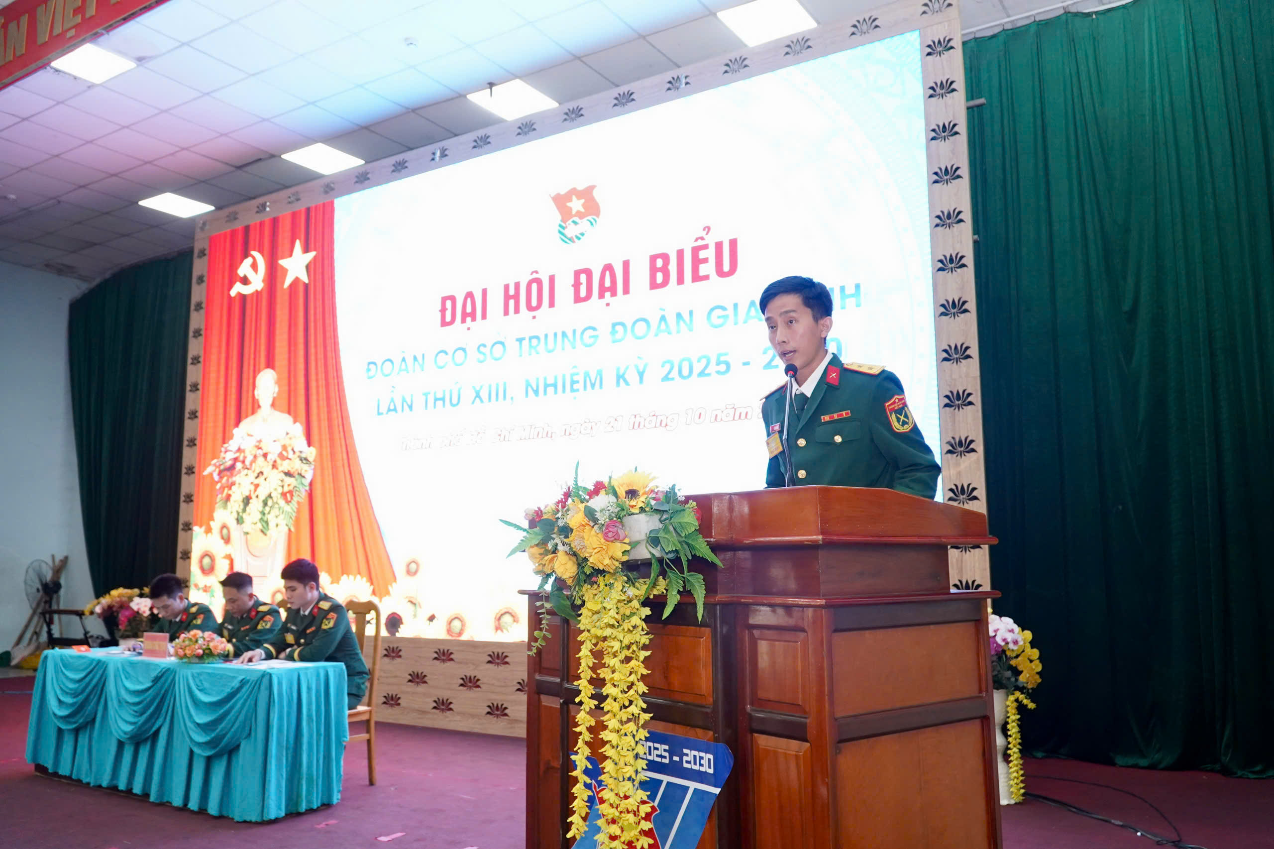Đoàn cơ sở Trung đoàn Gia Định tổ chức Đại hội Đại biểu nhiệm kỳ 2025-2030 - Ảnh 3.